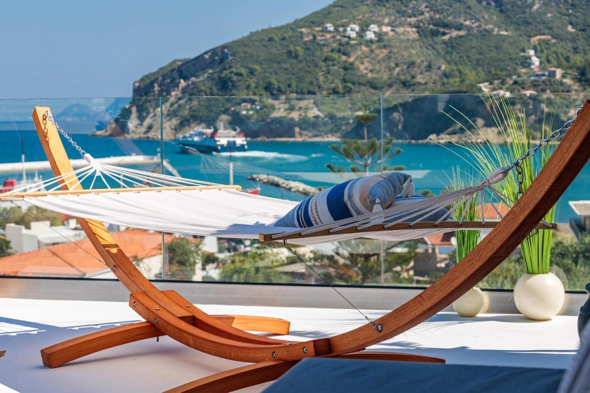 To Nissi Villa Bandar Skopelos Luaran gambar