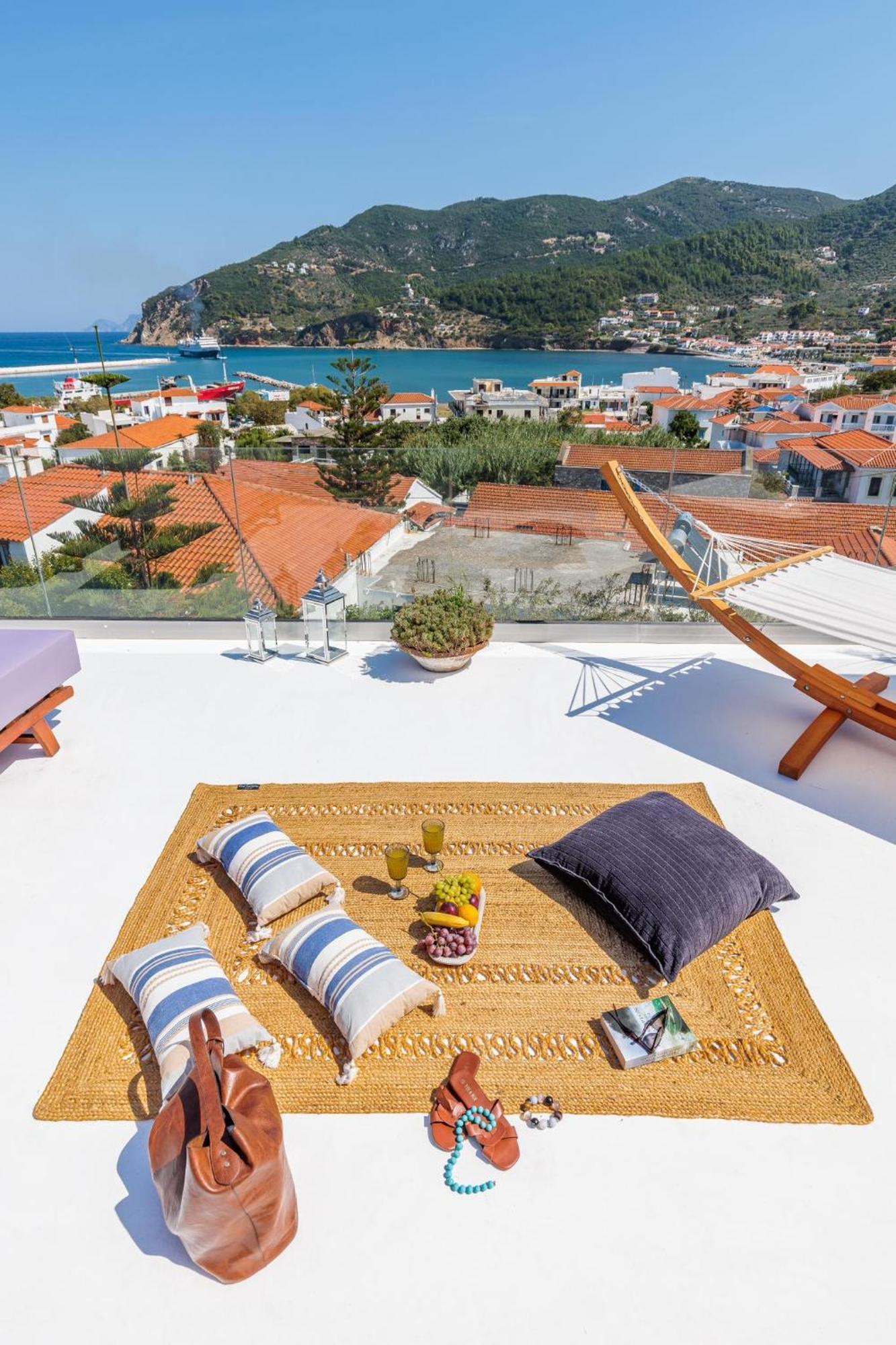 To Nissi Villa Bandar Skopelos Luaran gambar