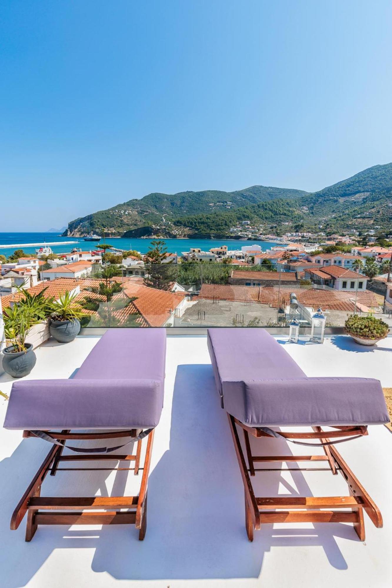 To Nissi Villa Bandar Skopelos Luaran gambar
